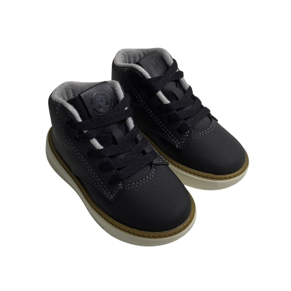 Coturno Molekinho Infantil Masculino 2631219 Preto Preto 4