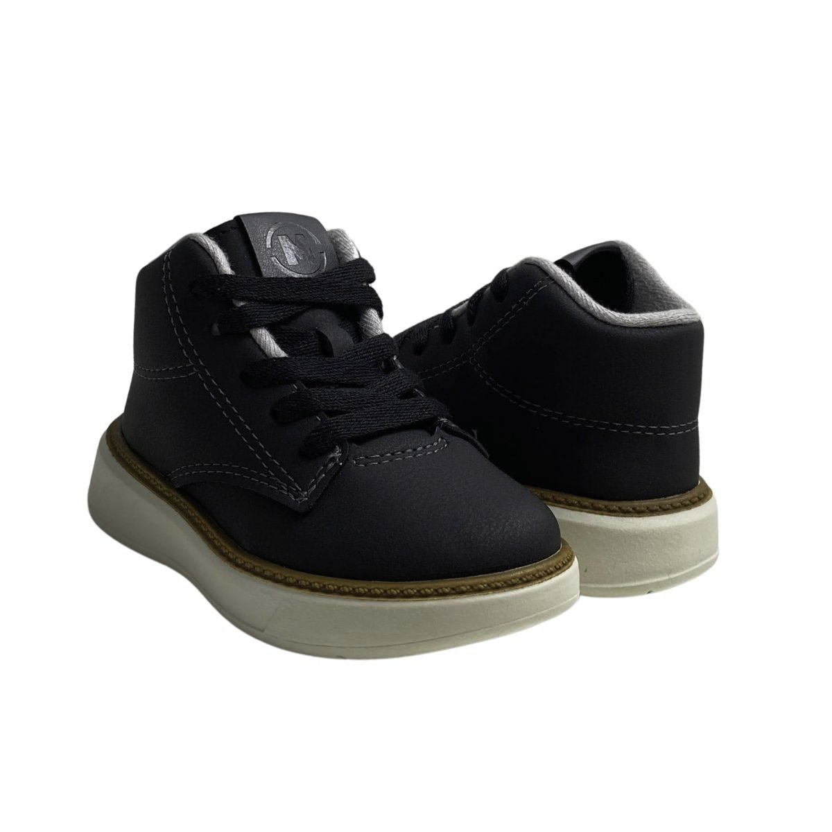 Coturno Molekinho Infantil Masculino 2631219 Preto Preto 5