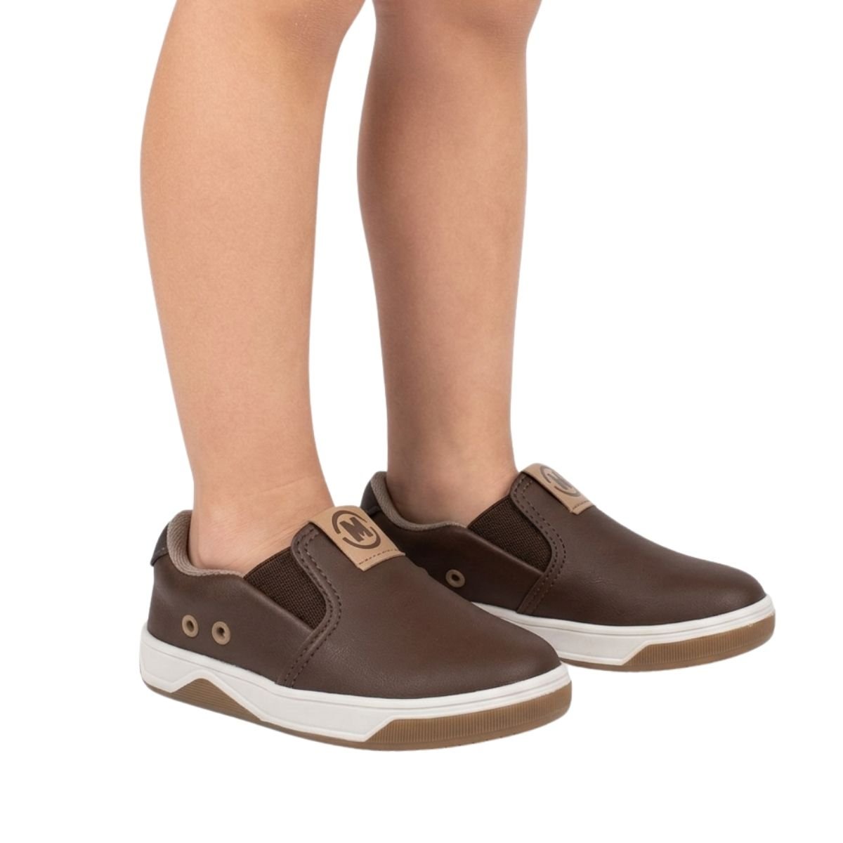 Tênis Molekinho Infantil Masculino 2623100 Marrom Marrom 2