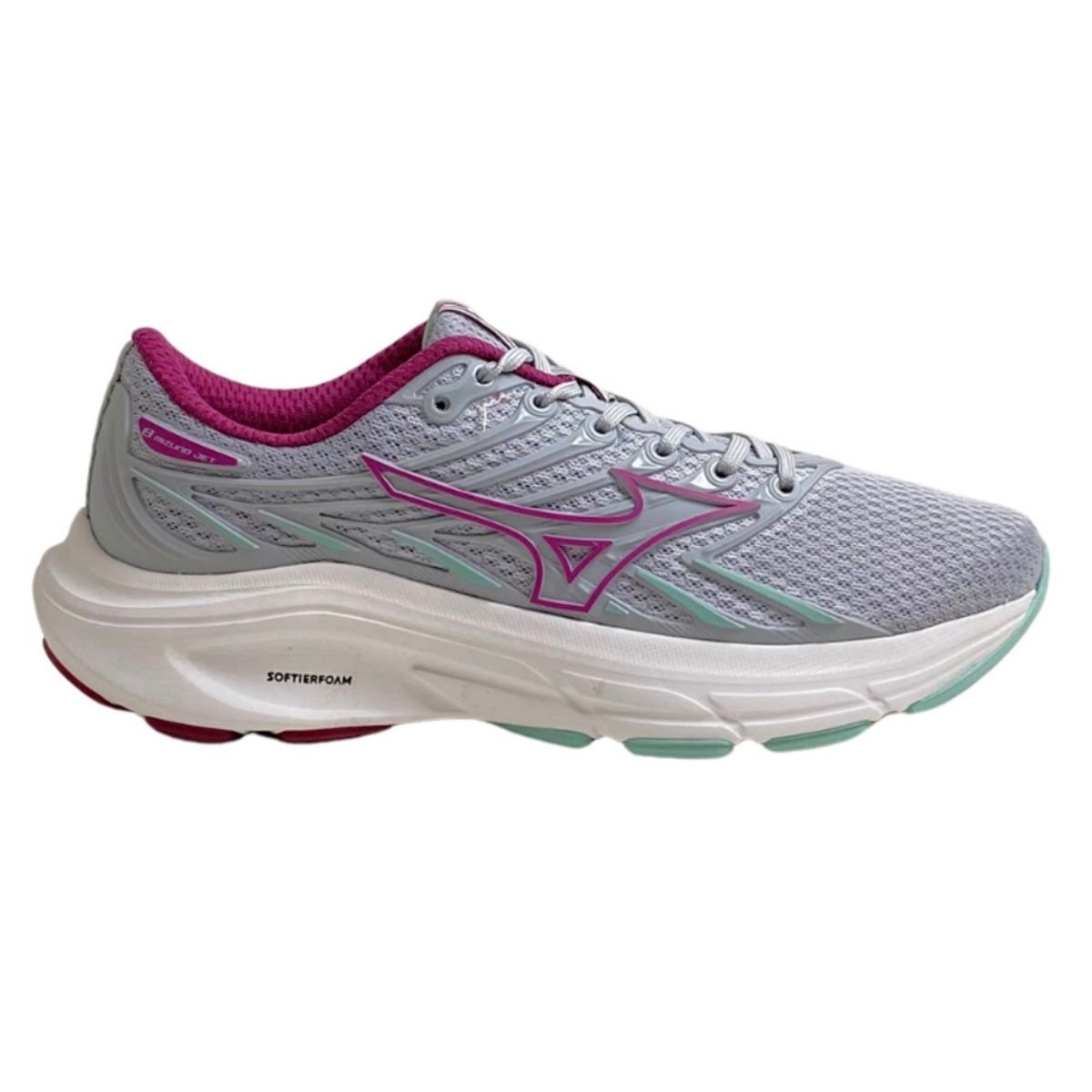 Tênis Mizuno Feminino 101043043F Cinza/Bordô