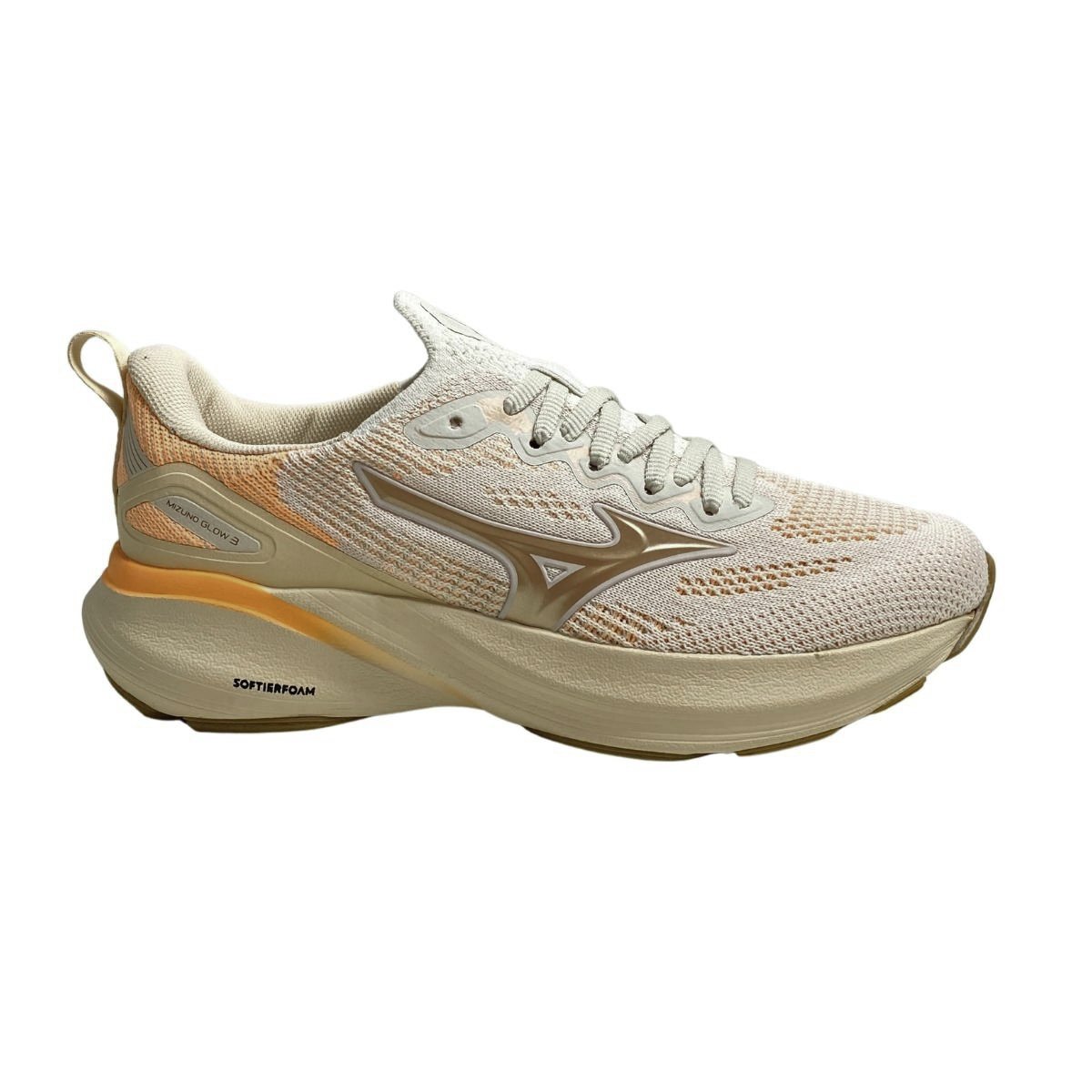 Tênis Glow 3 Mizuno Feminino 101133133F Creme