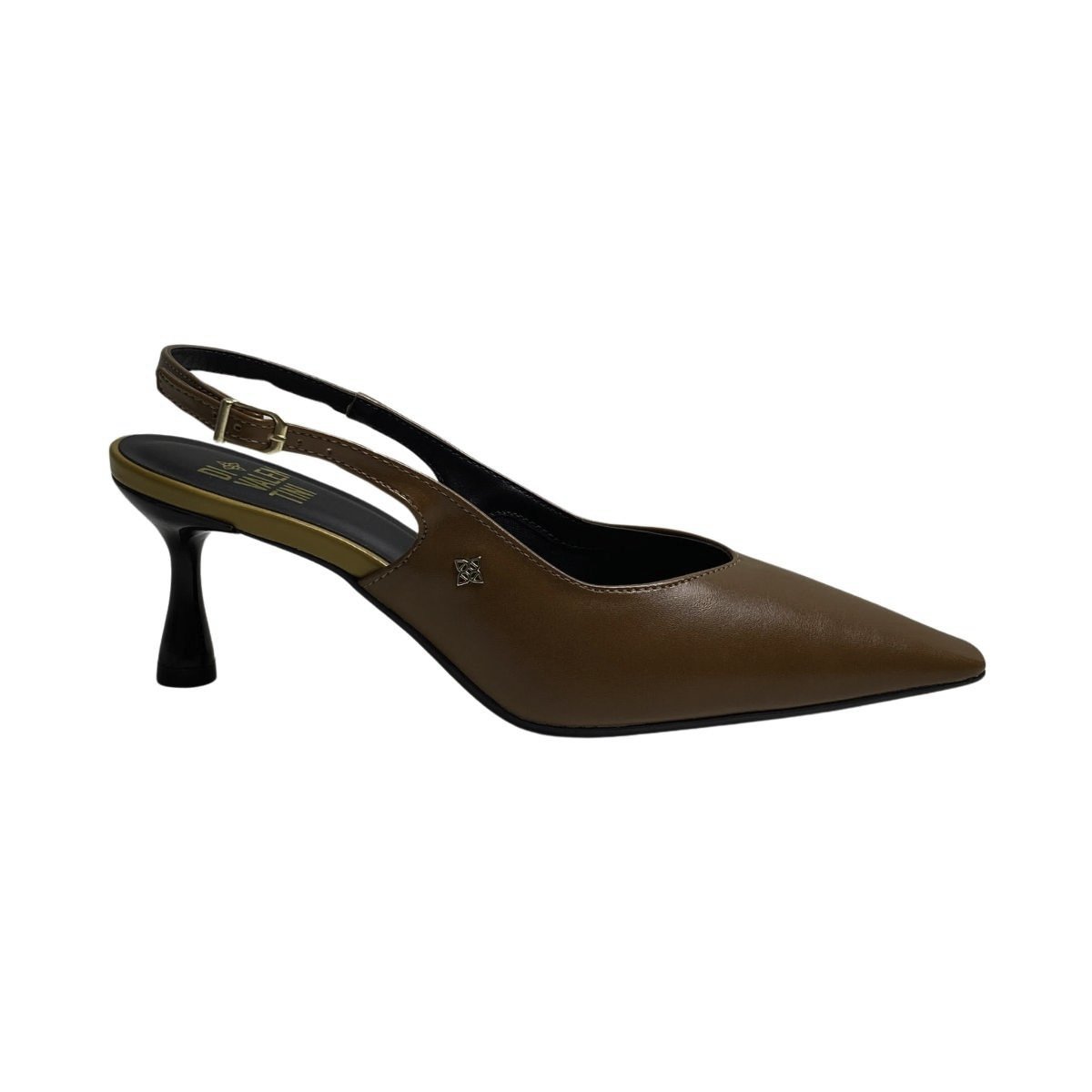 Di Valentini Scarpin Intense Feminino 530411916 Marrom
