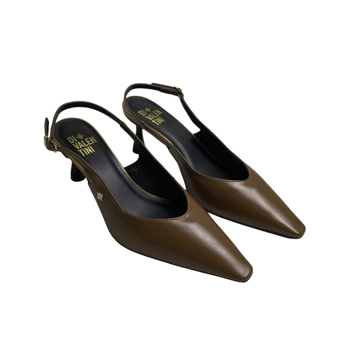 Di Valentini Scarpin Intense Feminino 530411916 Marrom Marrom 4