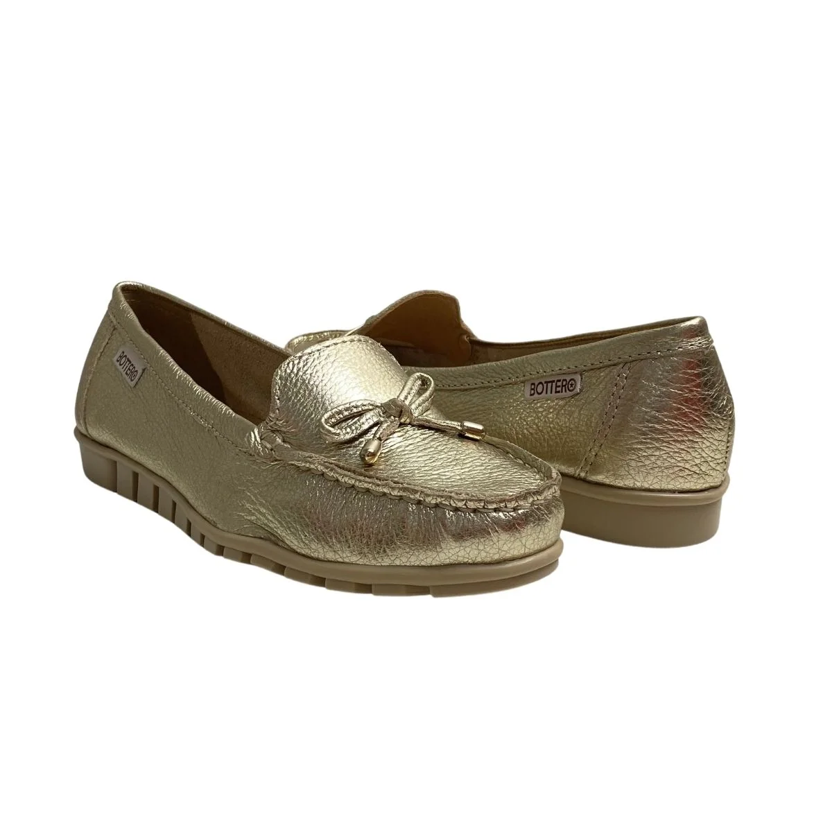 Mocassim Bottero Feminino 354001 Dourado Dourado 5