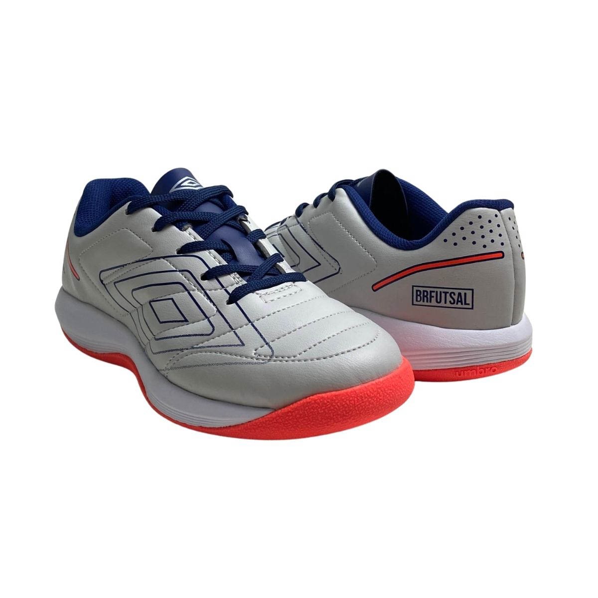 Tênis Futsal Umbro Infantil Menino UO7FB00297 Cinza Claro Cinza 5