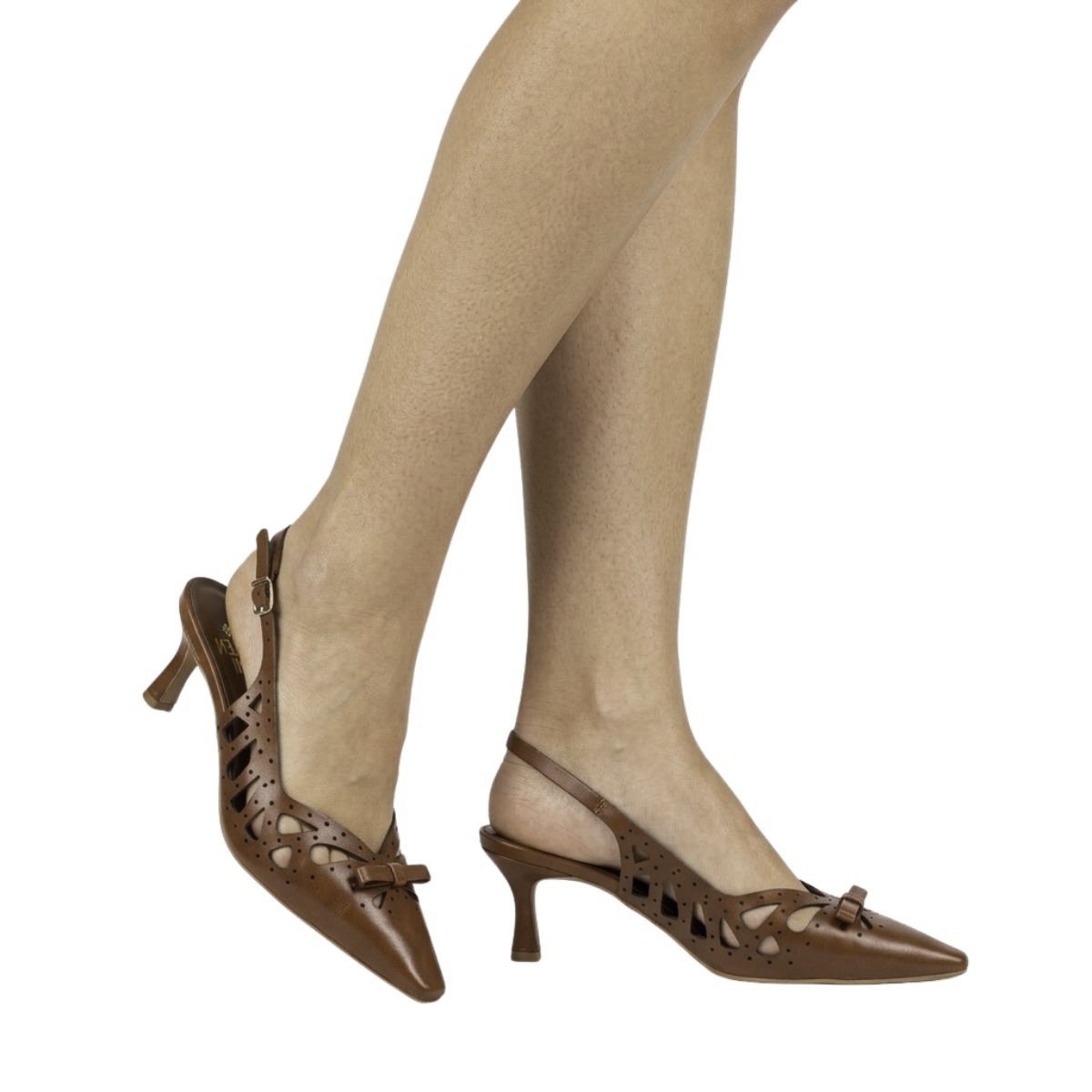 Scarpin Intense Di Valentini Feminino 530412219 Marrom Marrom 2