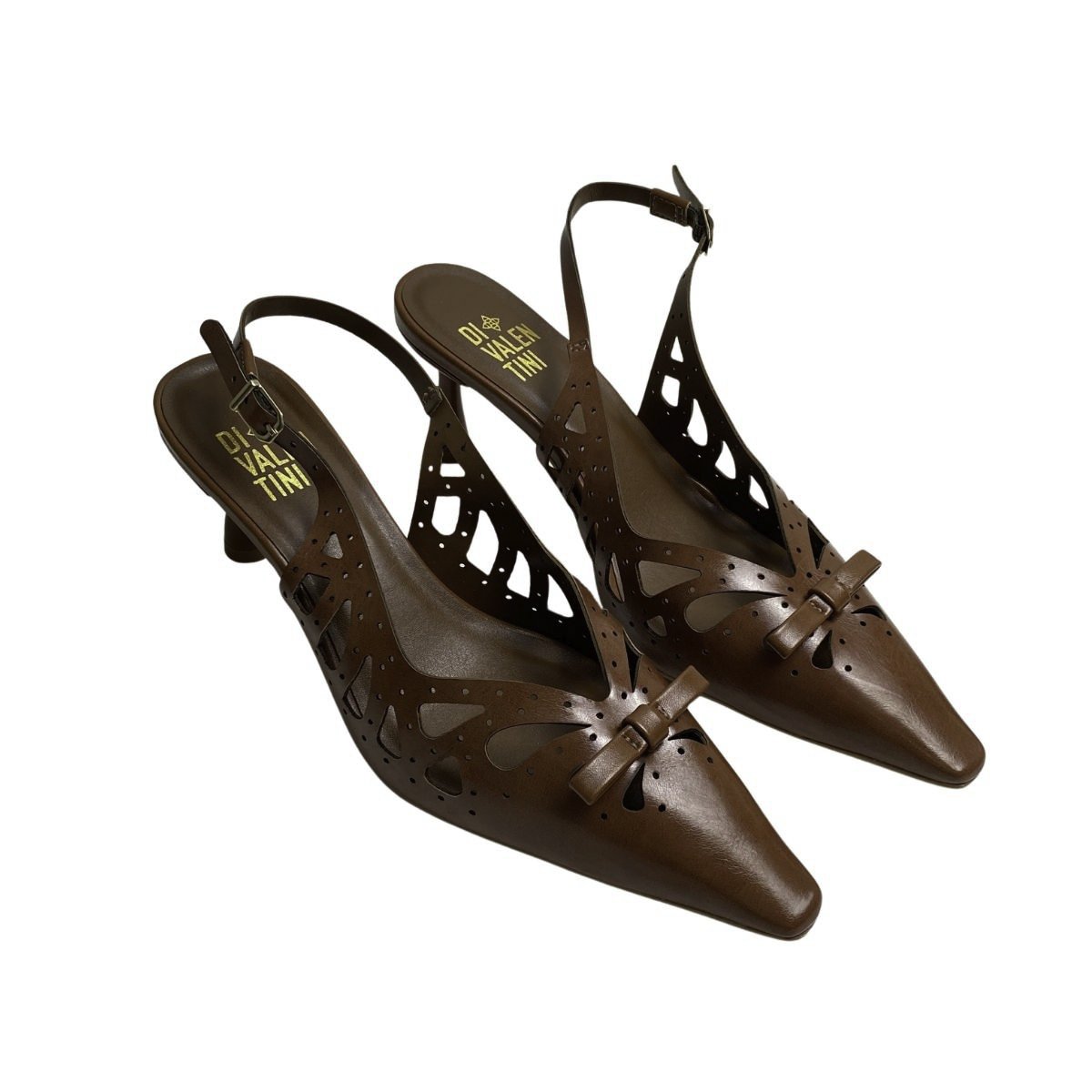 Scarpin Intense Di Valentini Feminino 530412219 Marrom Marrom 4