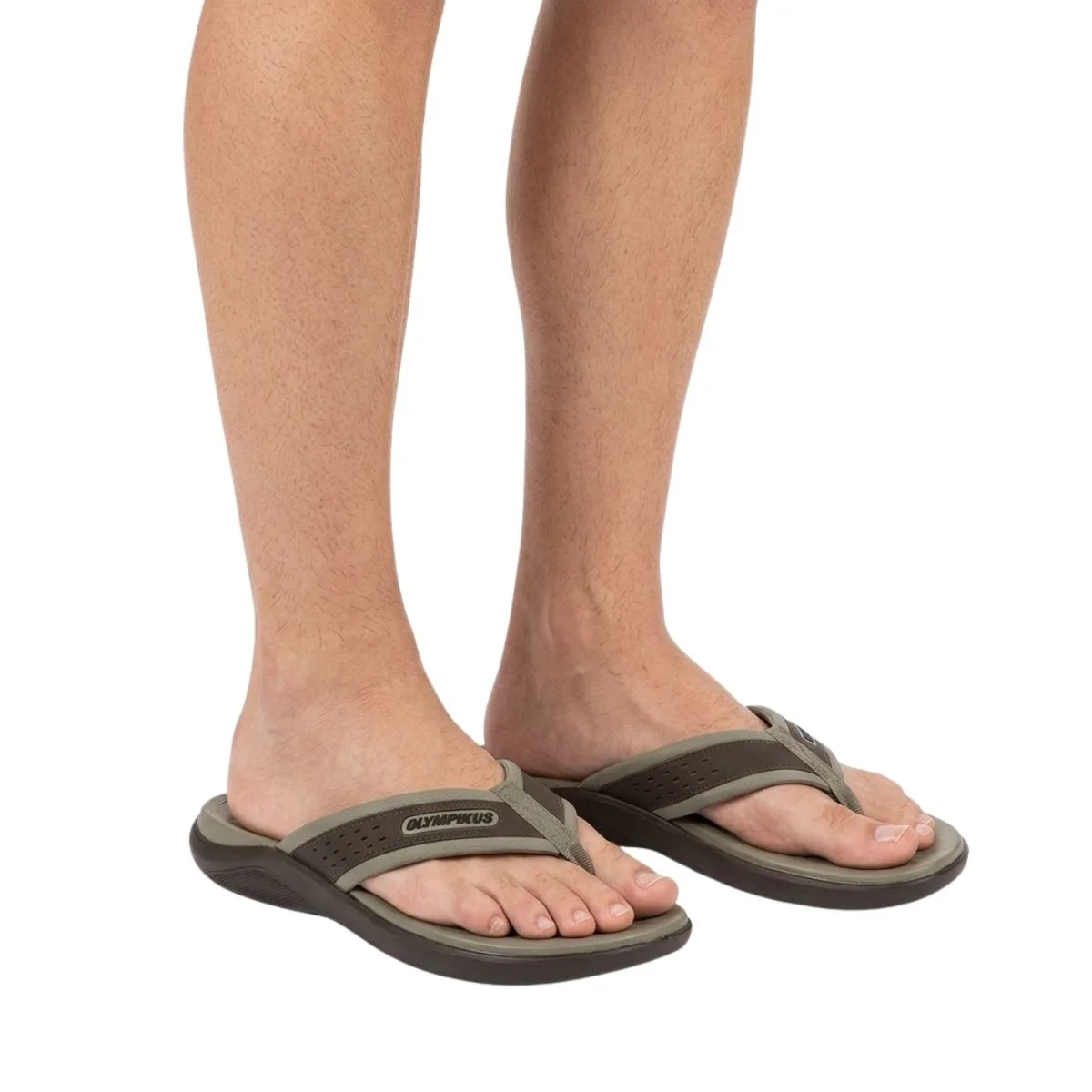Chinelo Olympikus Masculino 921O Marrom Marrom 2