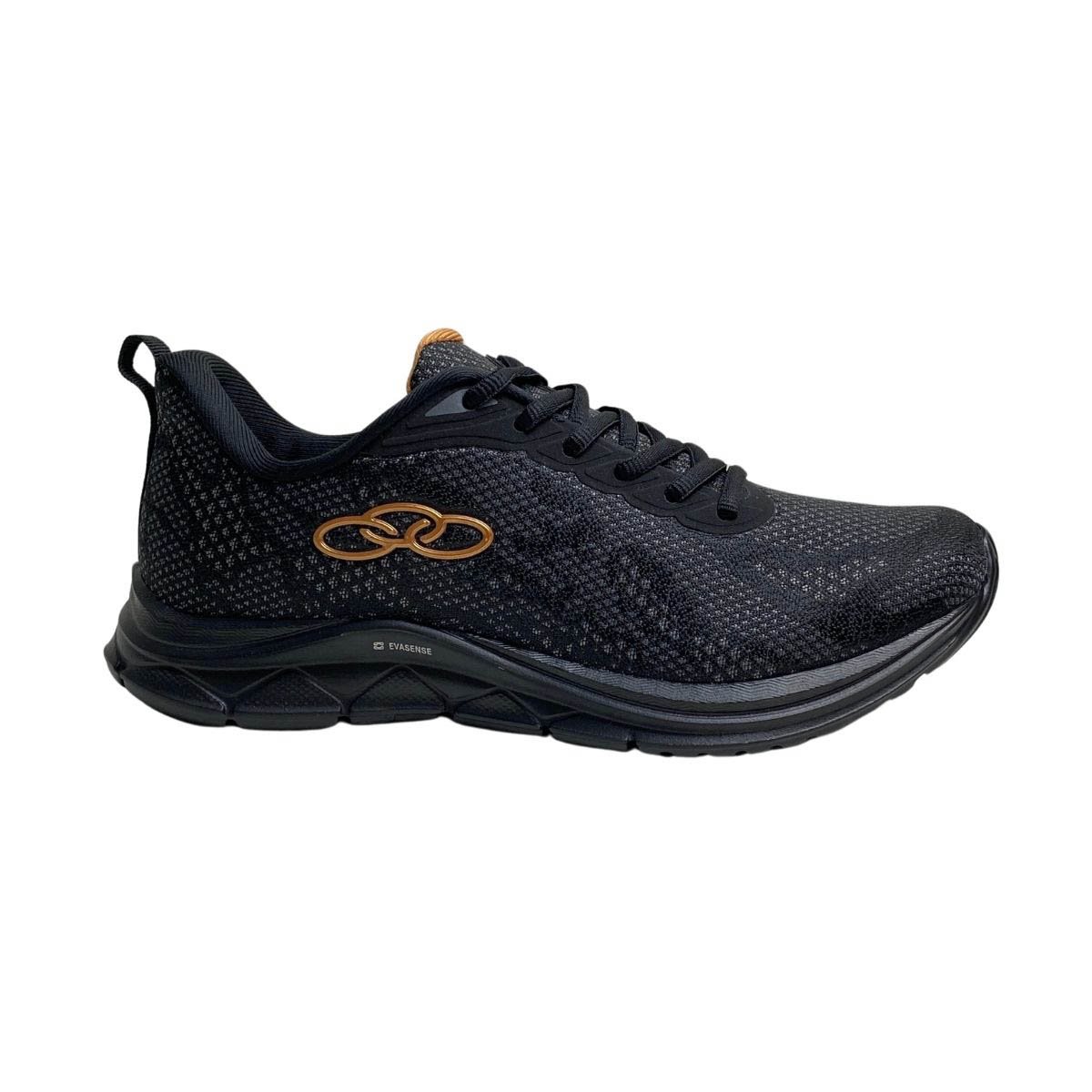 Tenis Olympikus Venus 3 Preto Conforto e Estilo Preto