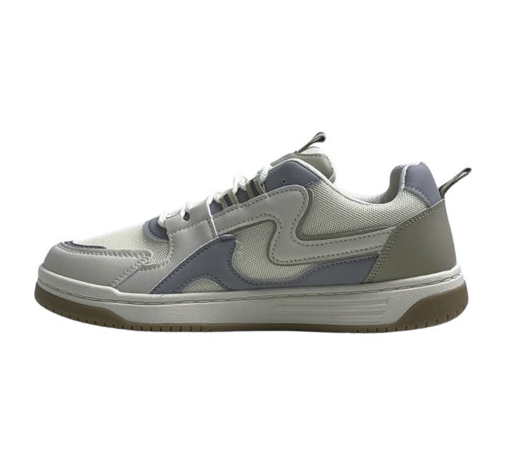 Tênis Ramarim Feminino 2563131 Creme/Cinza Branco 2