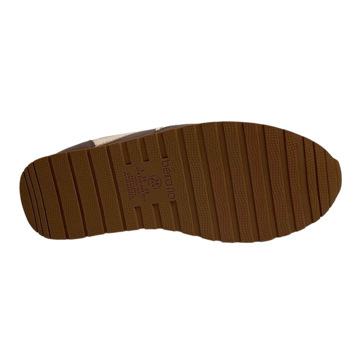 Tênis Beira Rio Feminino 4339101 Marrom Marrom 6