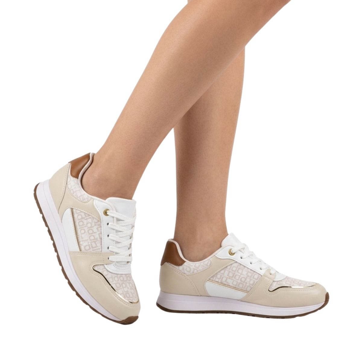Tênis Beira Rio Feminino 4339103 Off White Bege 2