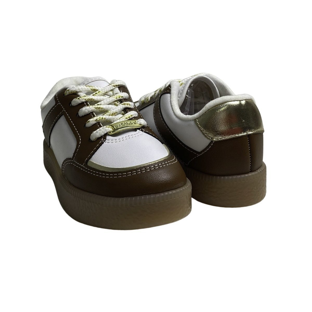 Tênis Molekinha Infantil Menina 2582110 Branco Branco/Marrom 5