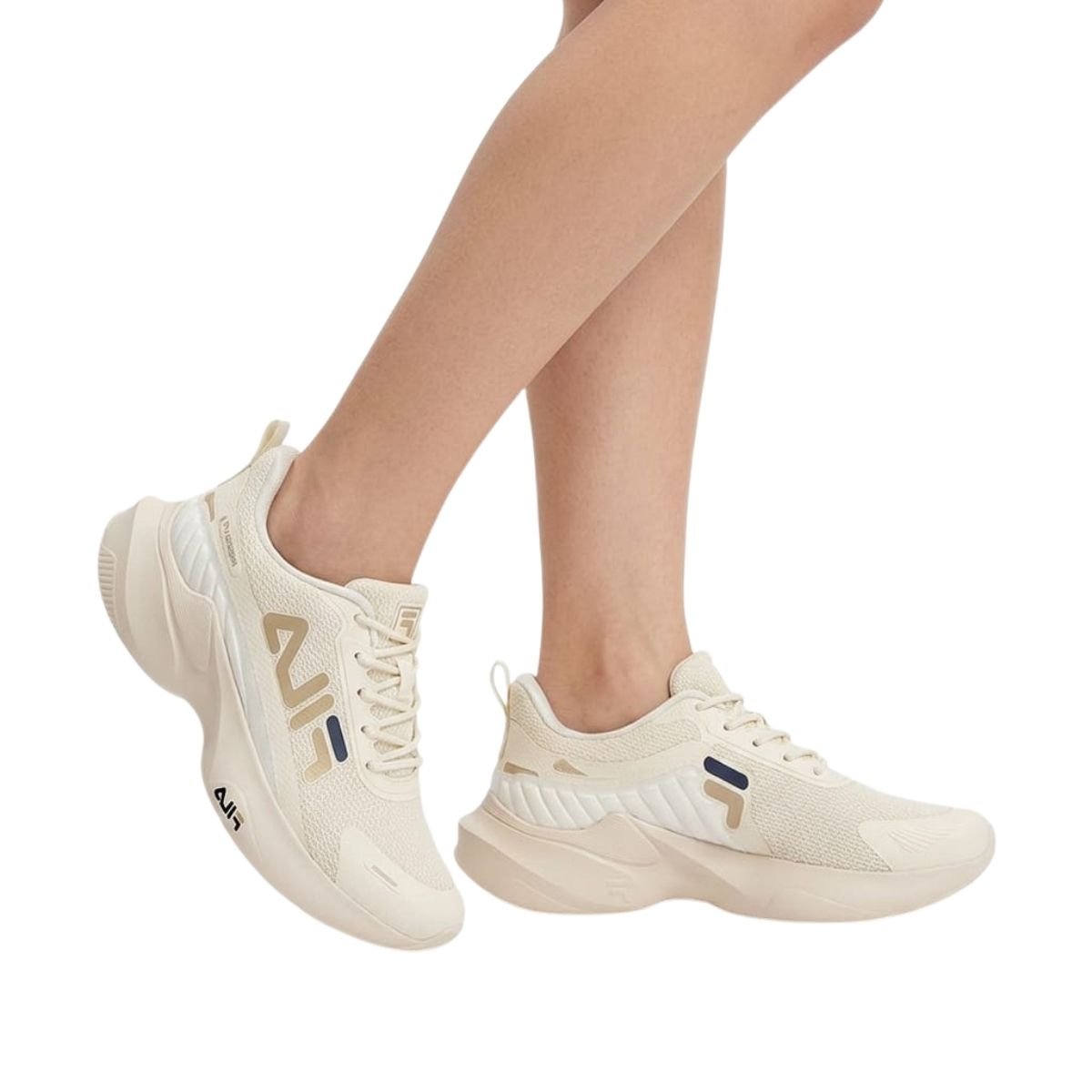 Tênis Progress Lite Fila Feminino FO2TR00046F Creme Bege 2