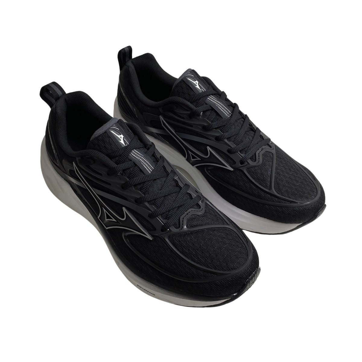 Tênis Masculino Mizuno 101146146M Preto Preto 4