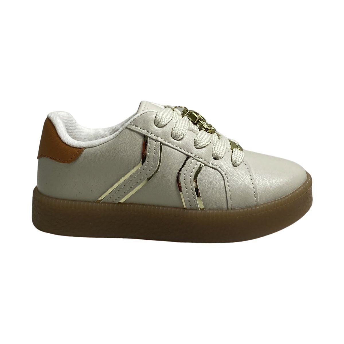 Tênis Molekinho Infantil Menina 2582111 Off White