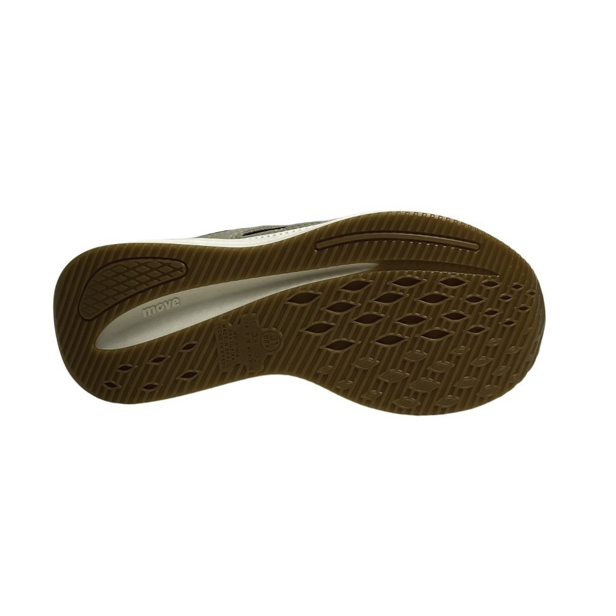 Tênis Move Molekinho Infantil Menino 2841233 Bege Preto/Bege 6