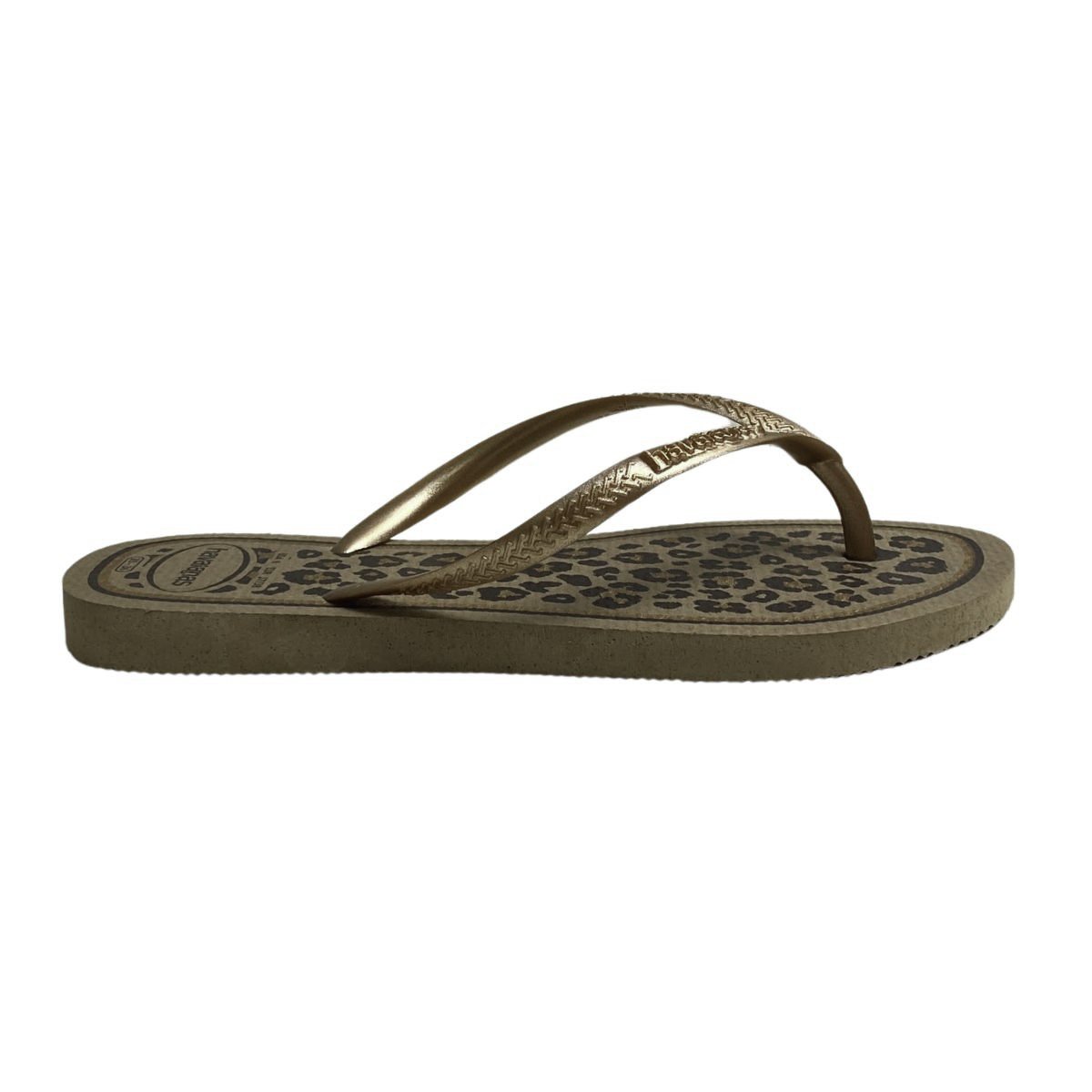 Chinelo Slim Animals Havaianas Feminino 4103352 Marrom