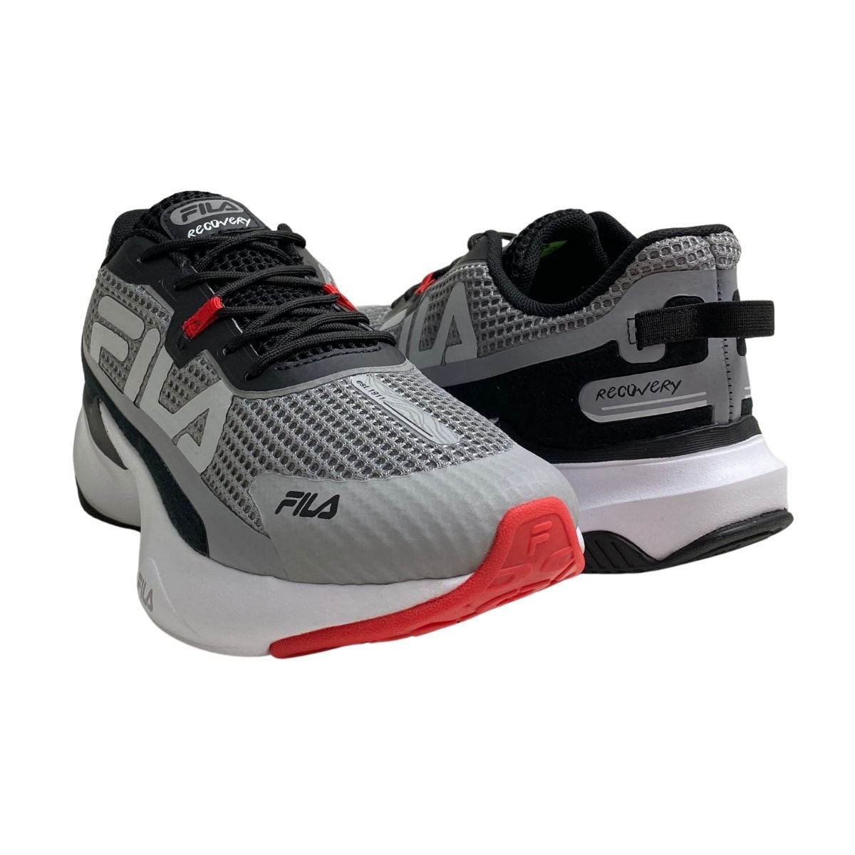 Tênis Recovery Fila Masculino 11J728X Cinza Escuro Cinza 5
