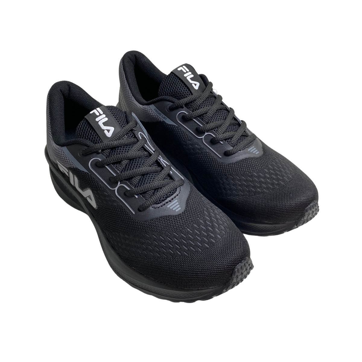 Tênis Rise Up Fila Feminino FO2TR00116F Preto Preto 4