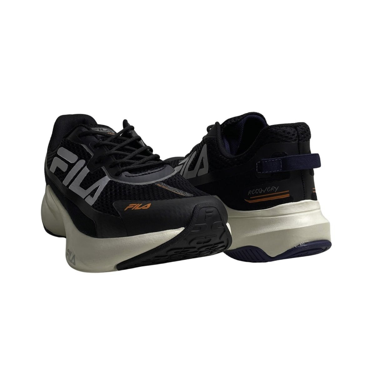 Tênis Recovery Fila Masculino 11J728X Preto Preto 5