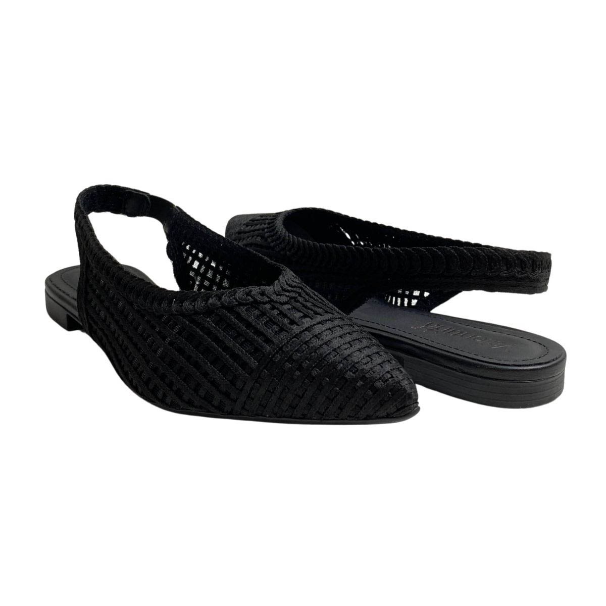 Sapatilha Valentina Feminina 373252 Preto Preto 5