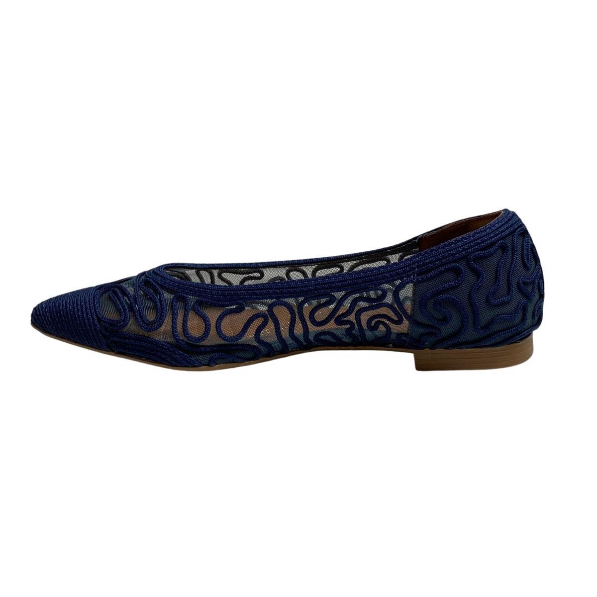 Sapatilha Valentina Feminina 373316 Marinho Azul Marinho 3