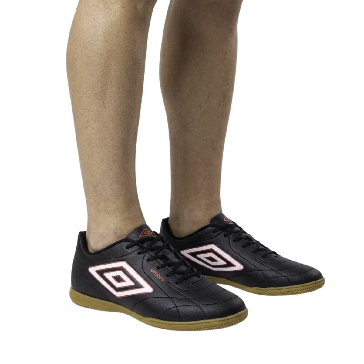 Tênis Class Umbro Futsal Masculino UO1FB00317 Preto Preto 2