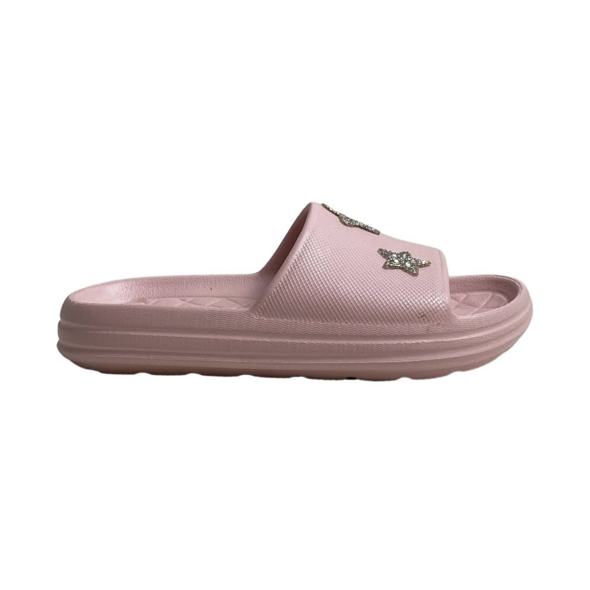 Chinelo Slide Molekinha Infantil Menina 2338111 Rosa