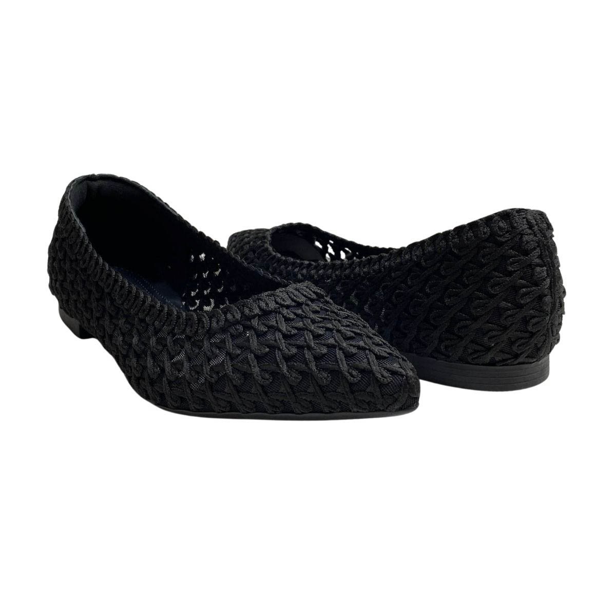 Sapatilha Valentina Feminina 373315 Preta Preto 5