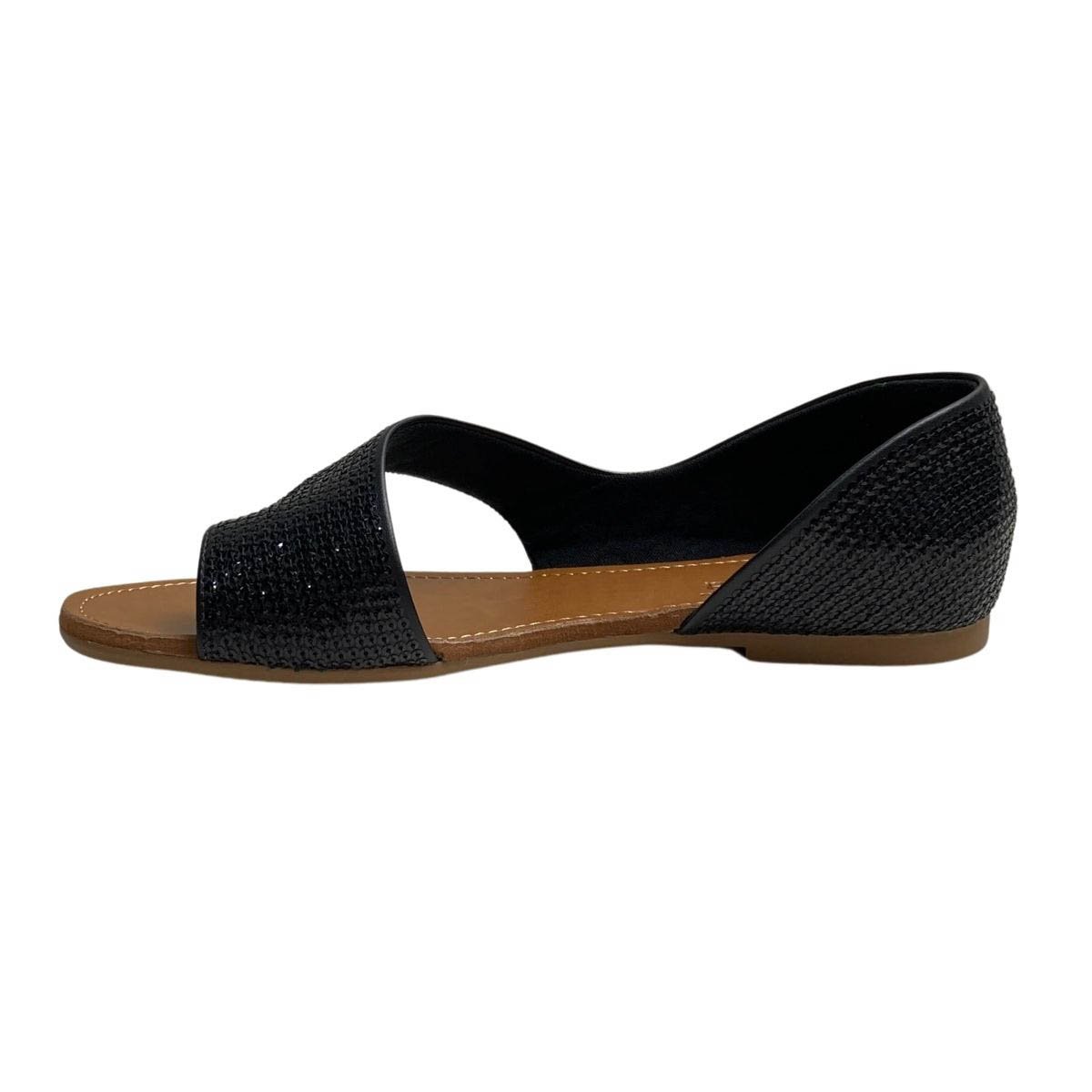 Sandália Valentina Feminina 272175 Preta Preto 3
