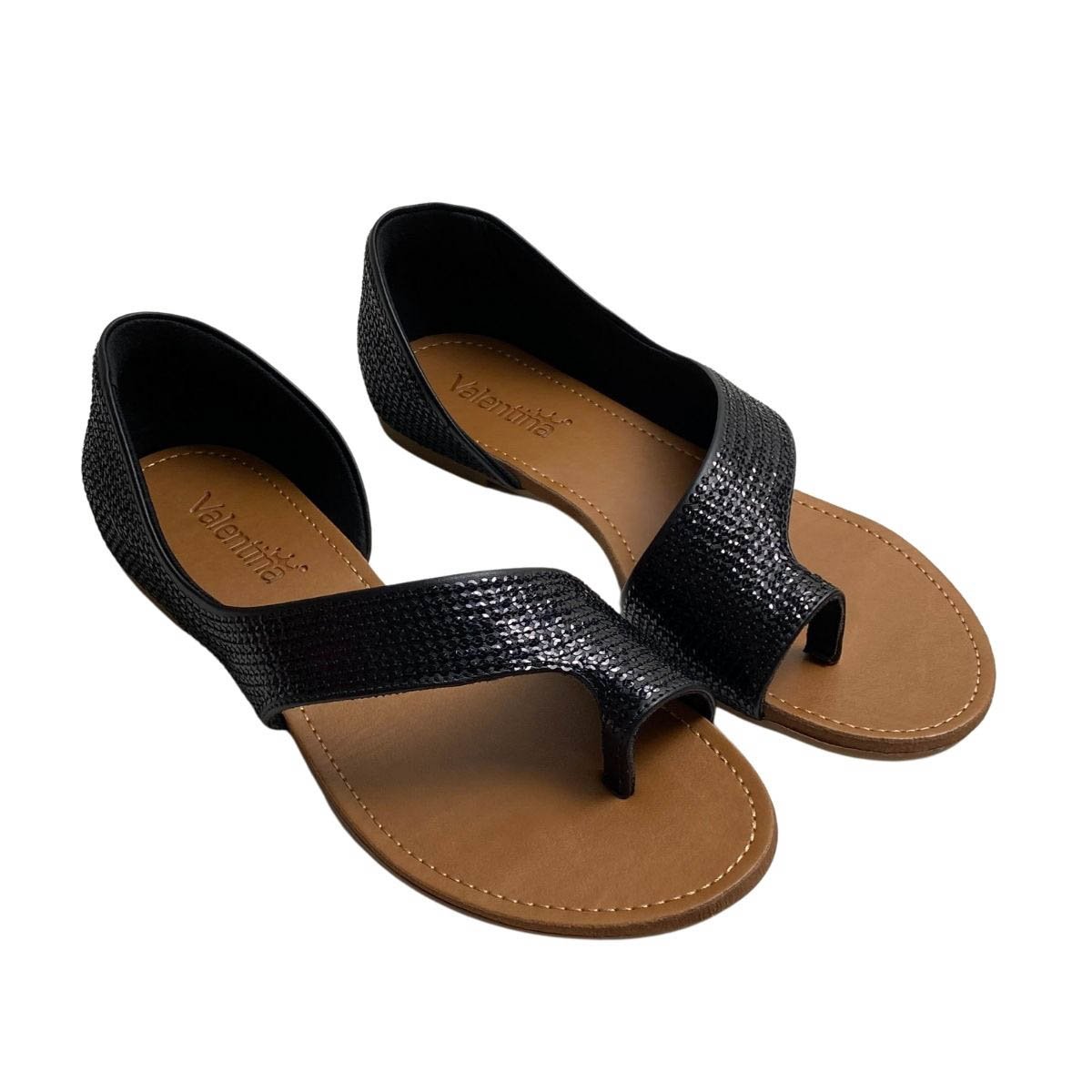 Sandália Valentina Feminina 272175 Preta Preto 4