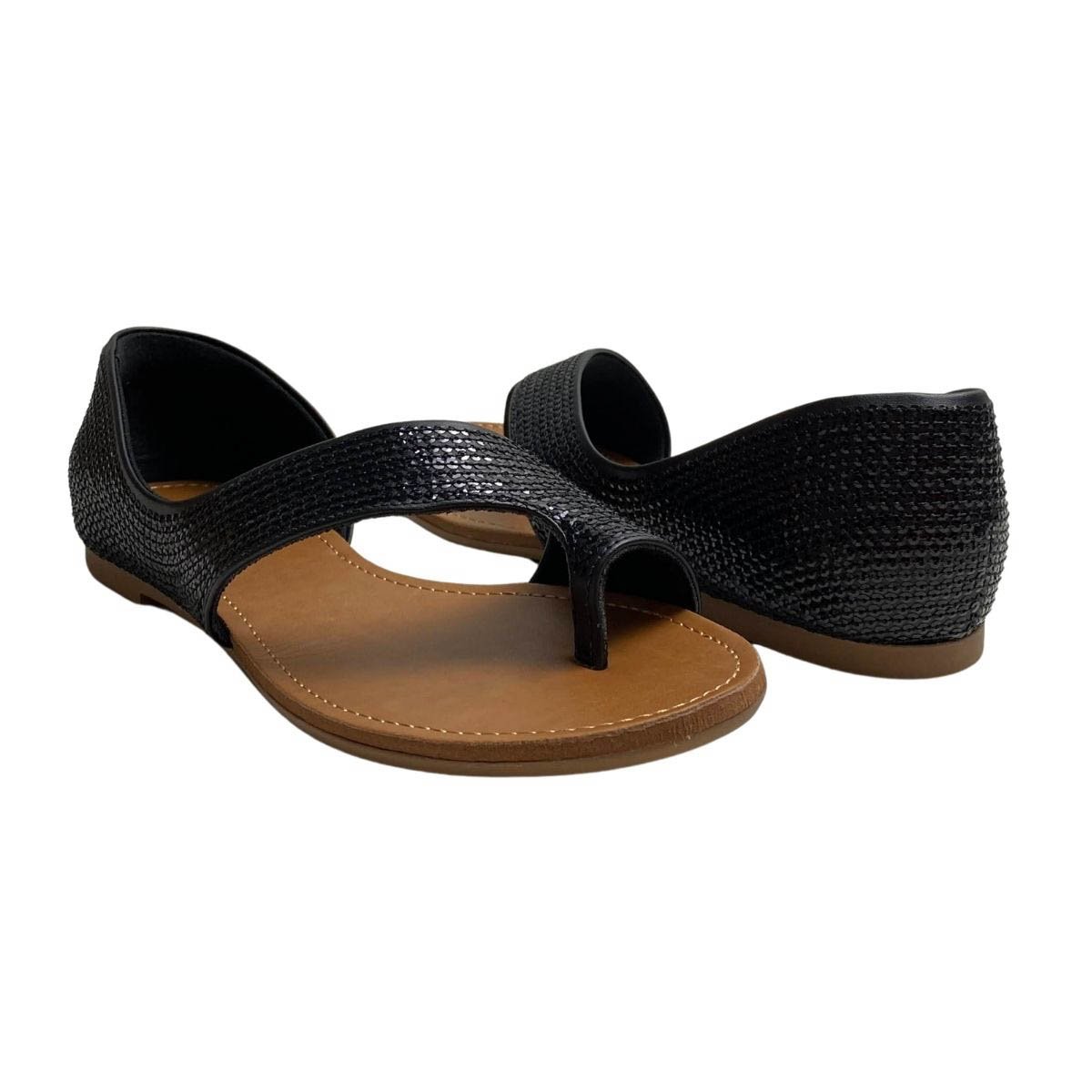 Sandália Valentina Feminina 272175 Preta Preto 5