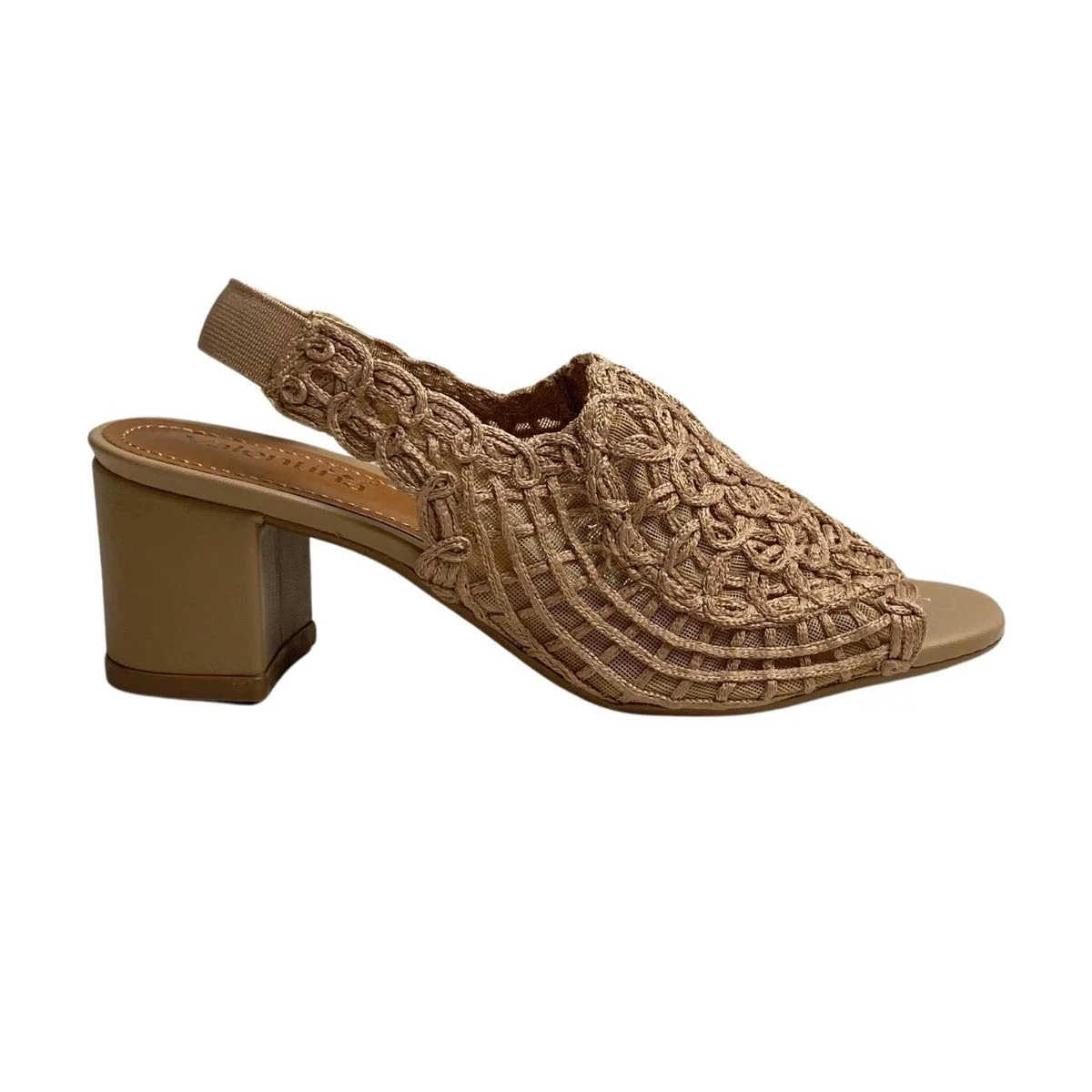 Sandália Valentina Feminina 457010V Bege