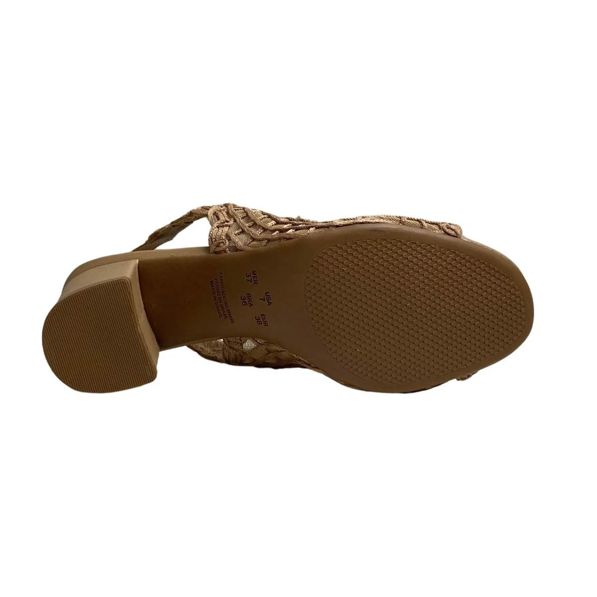 Sandália Valentina Feminina 457010V Bege Bege 6