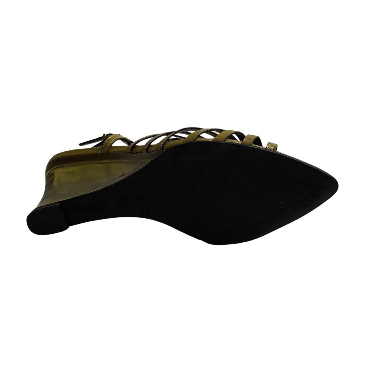 Sandália Di Valentini Feminina 544812601 Amarela Amarelo 6