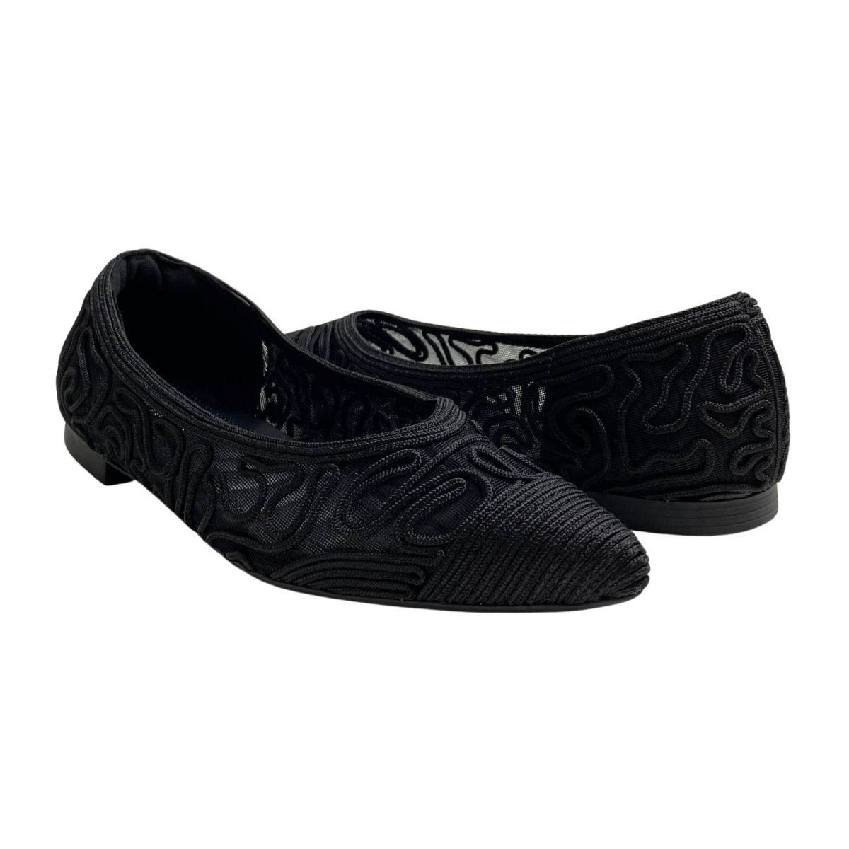 Sapatilha Valentina Feminina 373316 Preto Preto 5