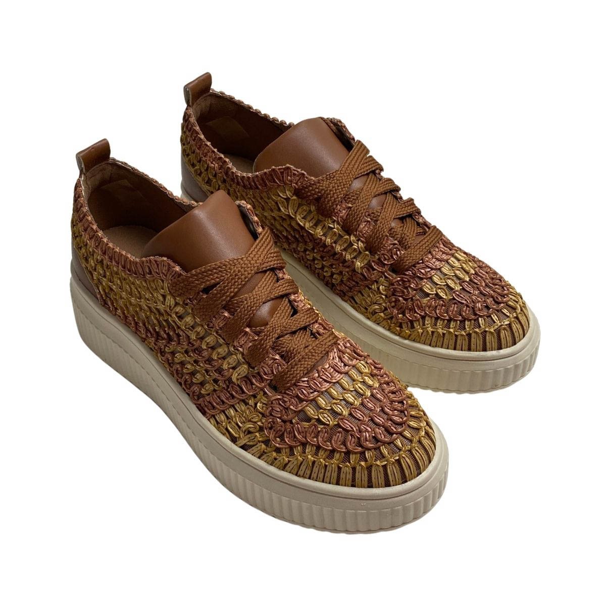 Tênis Valentina Feminino 605026 Marrom Marrom 4