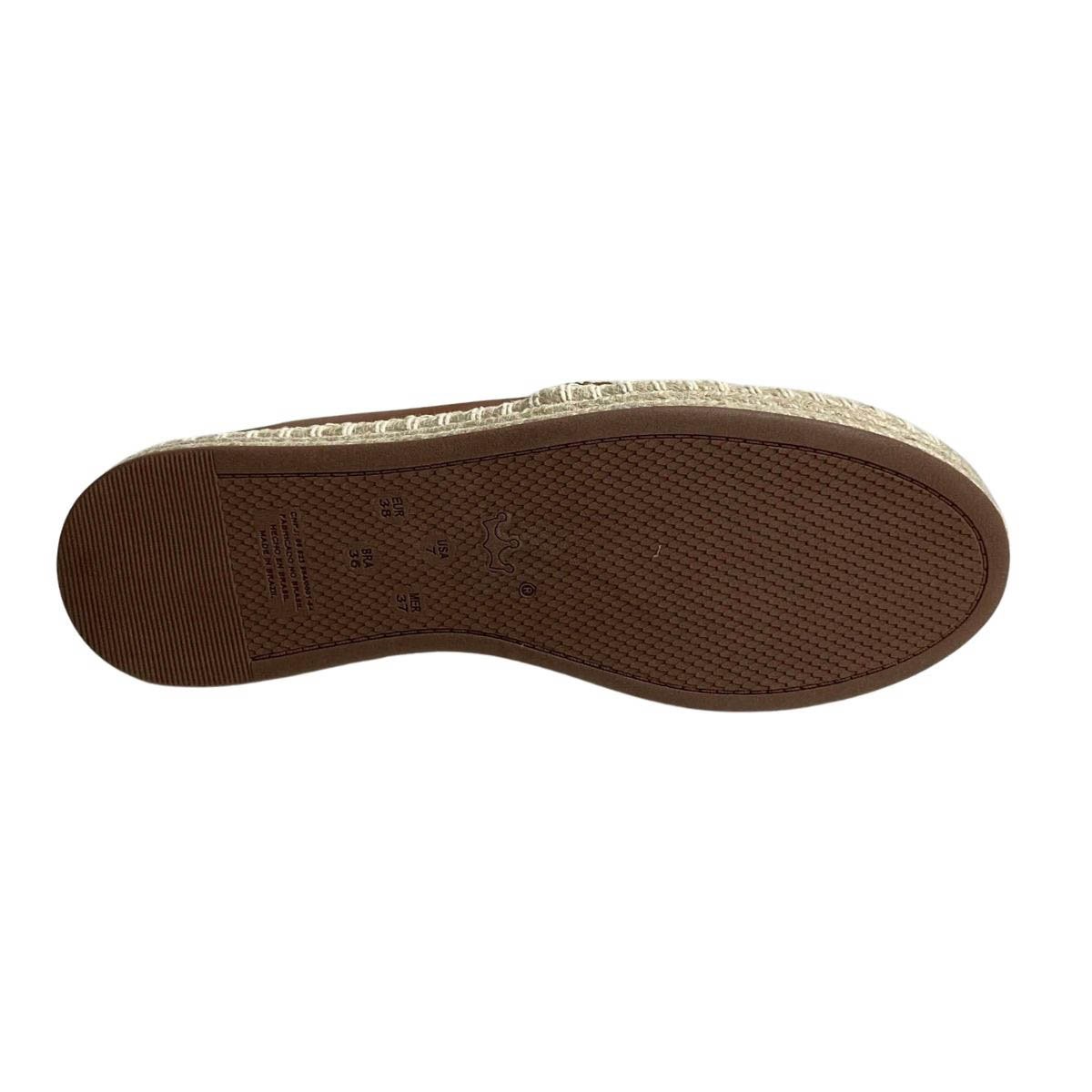 Alpargatas Valentina Feminina 392422 Marrom Marrom 2
