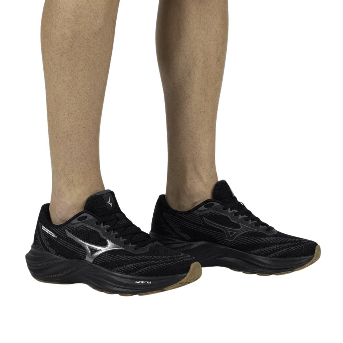 Tênis Goya 3 Mizuno Masculino 101135135M Preto/Preto Preto 2