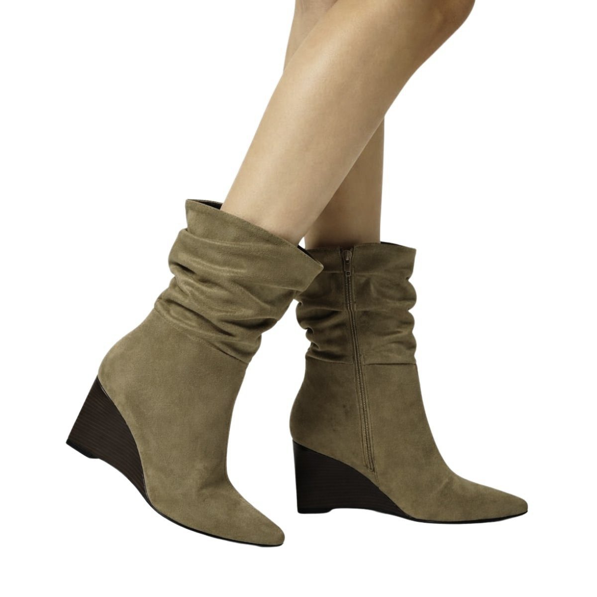 Bota Di Valentini Feminina 543412580 Bege Bege 2