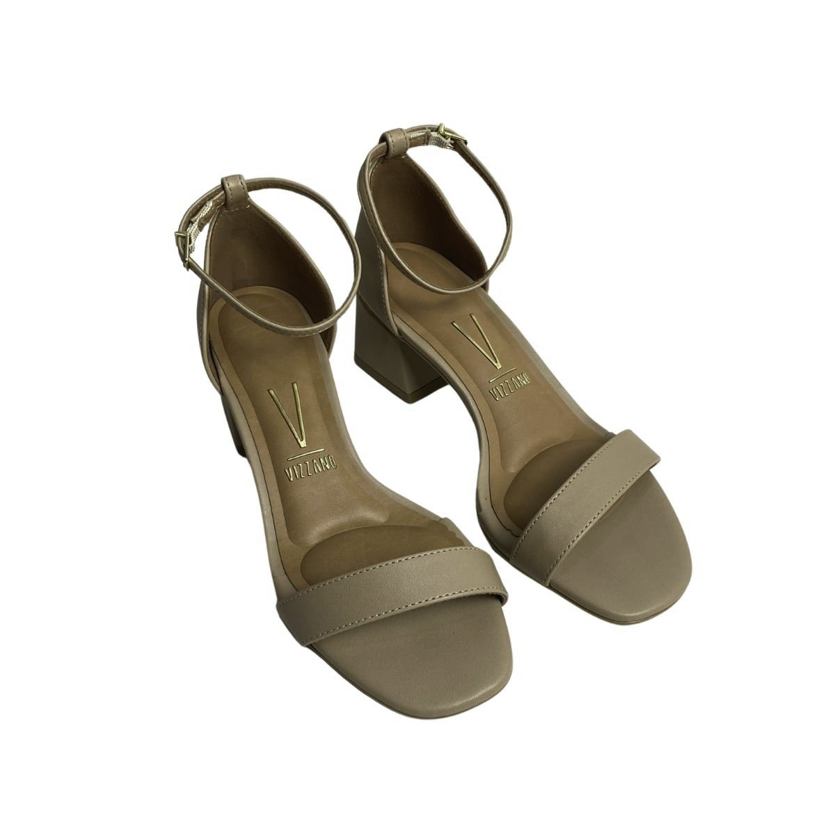 Sandália Vizzano Feminina 6428104 Bege Bege 4