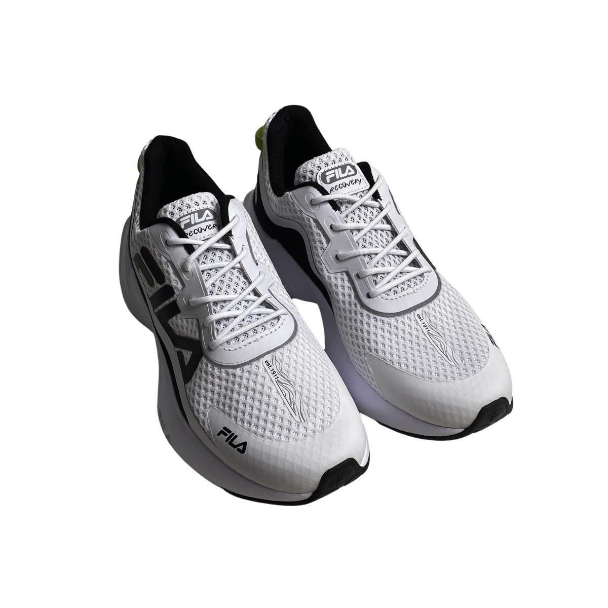 Tênis Recovery Fila Masculino 11J728X Branco Branco 4