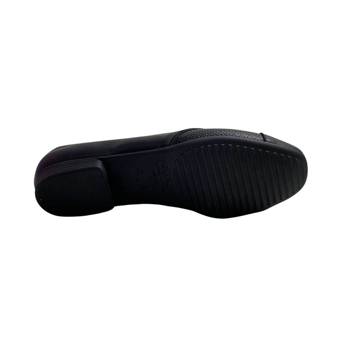Sapatilha Piccadilly Feminina 250265 Preto Preto 6