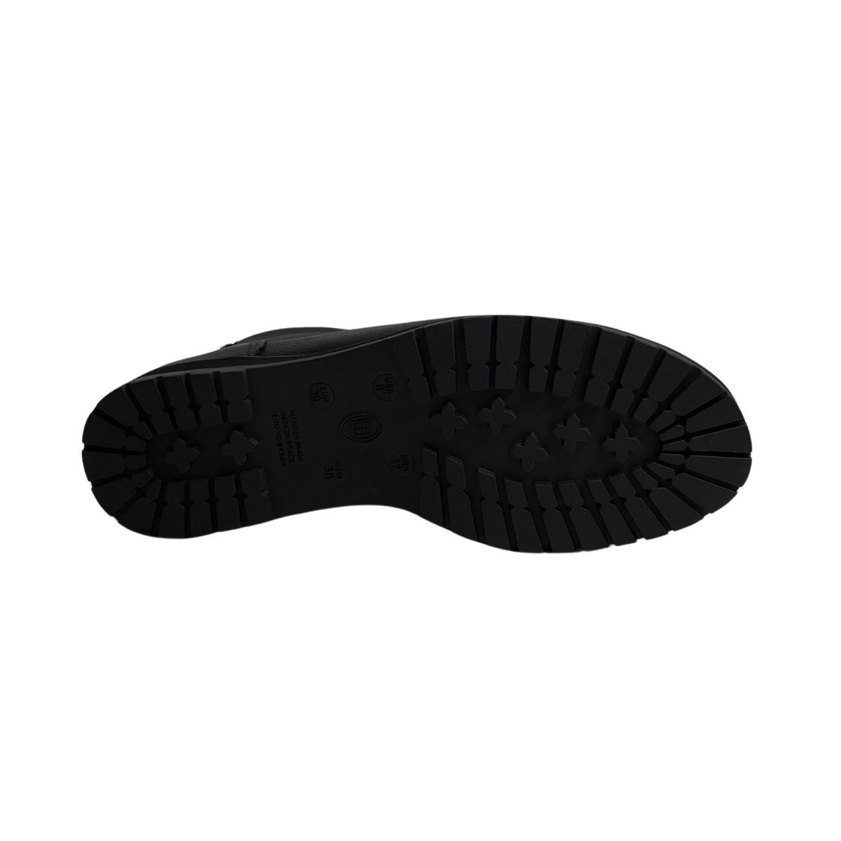 Bota Couro Bottero Feminina 369207 Preto Preto 6