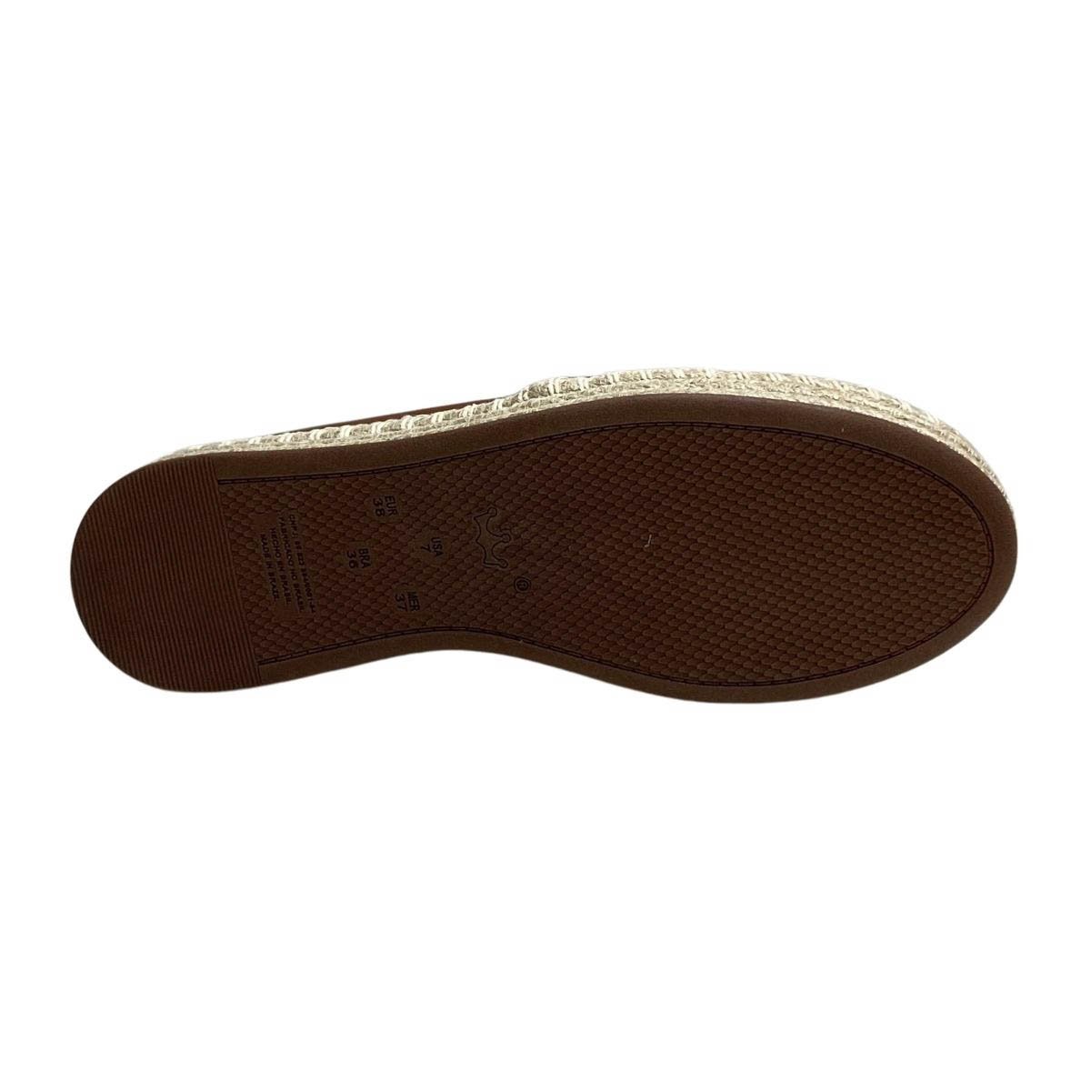 Alpargatas Valentina Feminina 392430 Marrom Marrom 6