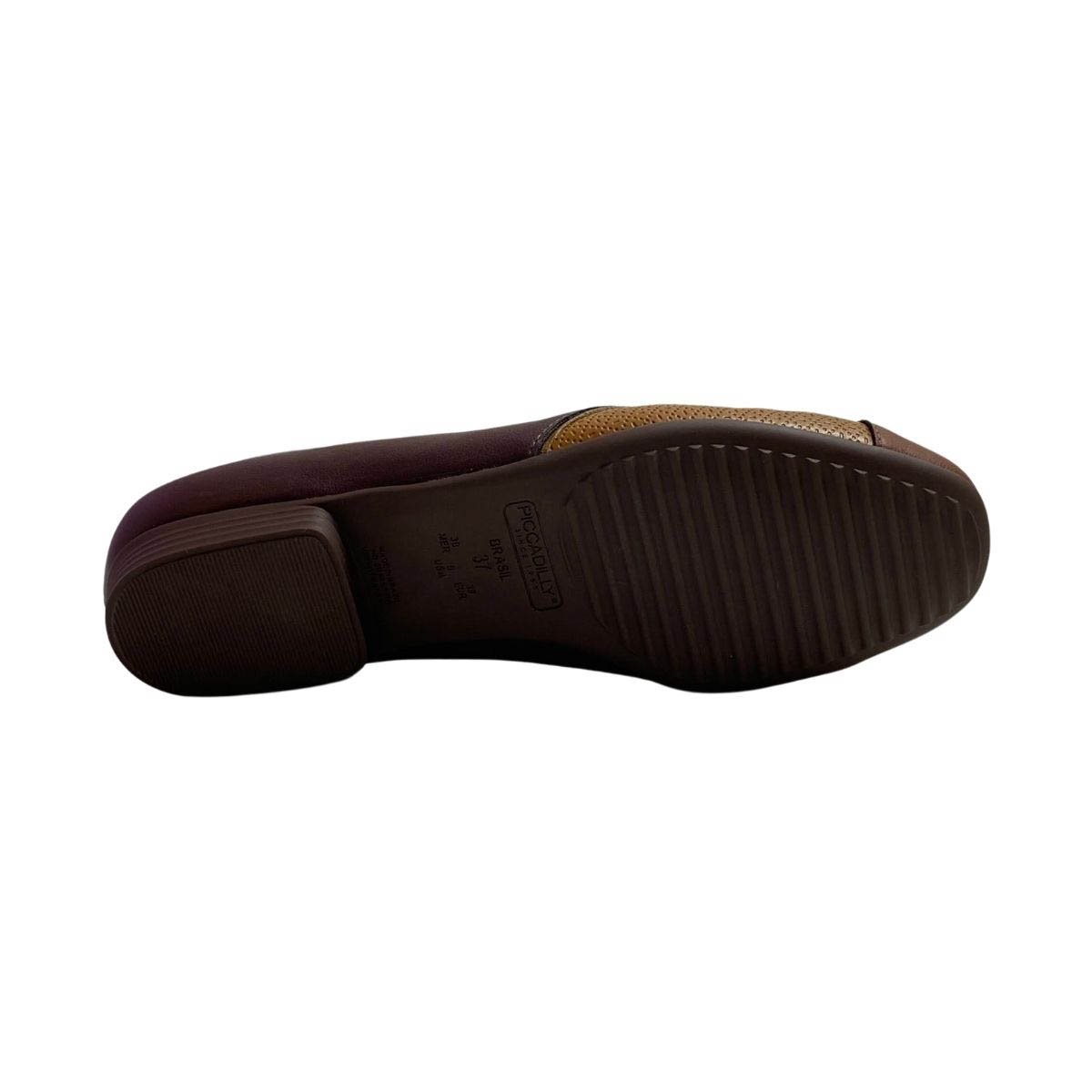 Sapatilha Piccadilly Feminina 250265 Marrom Escuro Marrom 6