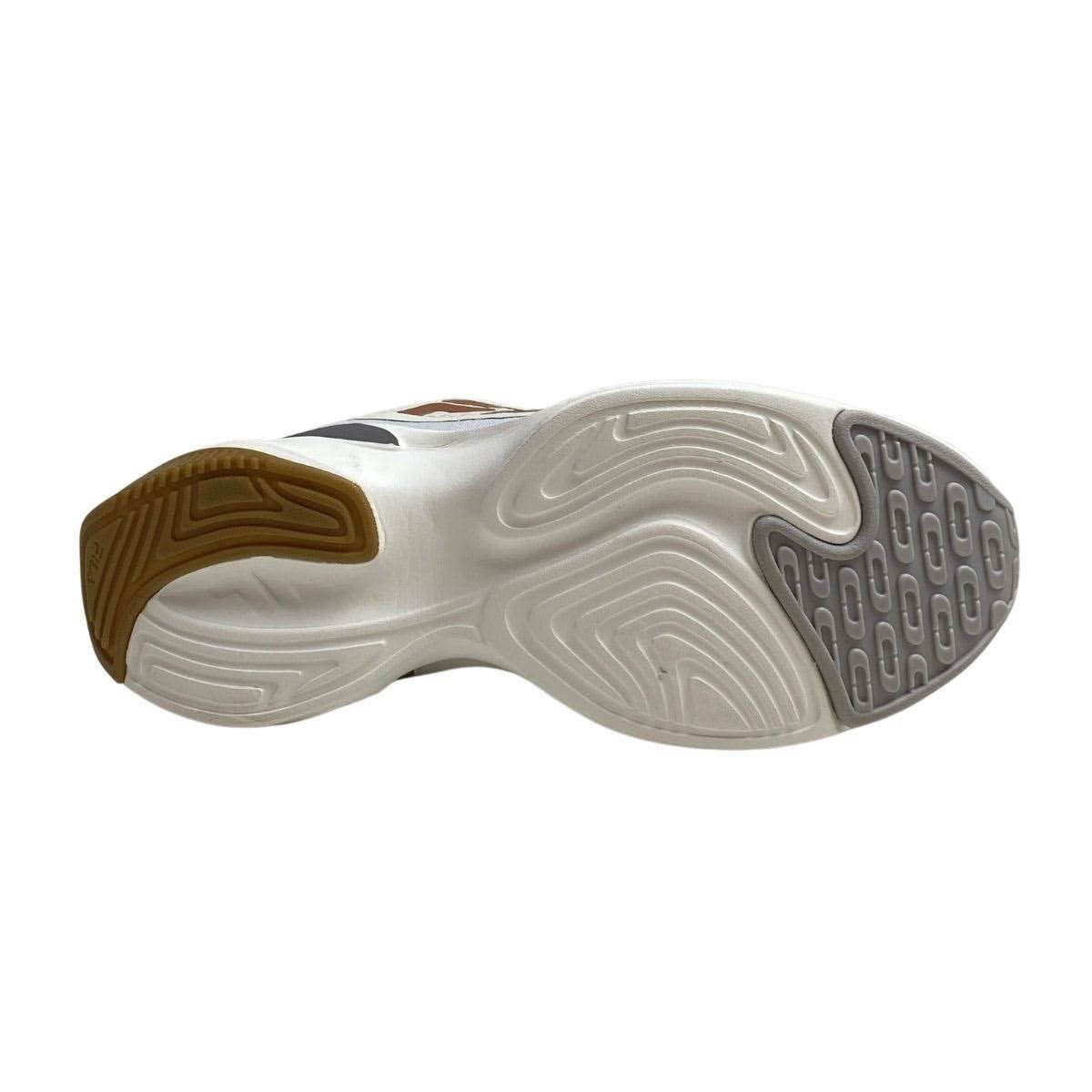 Tênis Esportivo Fila Feminino 51J728X Branco/Salmon Branco 6