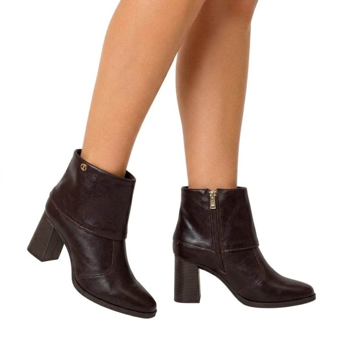 Bota Dakota Feminina D2381 Marrom Escuro Marrom 2