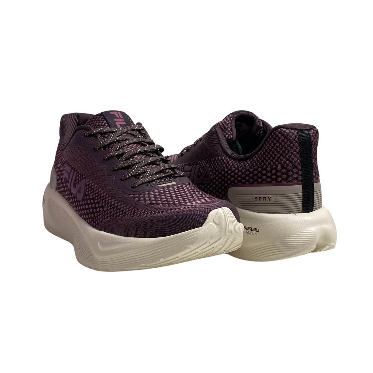 Tênis Spry Fila Feminino FO2TR00117 Bordo Bordô 5